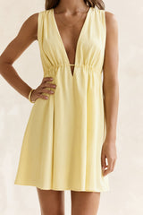 Spritz Of The Sun Minikleid Gelb
