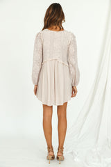 Elegantes Abendkleid Nude