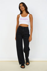LEE High Baggy Jean Herren Black