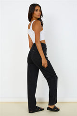 LEE High Baggy Jean Herren Black