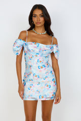 Take Me To Paris Kleid Blau