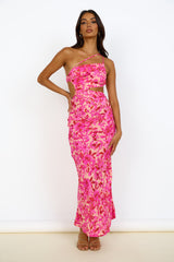 Believe Me Maxikleid Pink