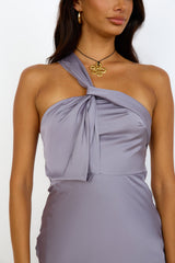 Over Again Maxikleid Grau