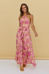 Maxikleid „Sunset Shadows“ Lila