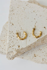 18k vergoldete Mithriel Ohrringe Gold