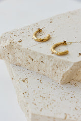 18k vergoldete Mithriel Ohrringe Gold