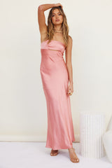 Open Hearts Maxikleid Rosa