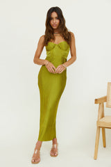 Maxikleid Kinds Of Love Grün