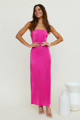 Dusk Maxi Dress Pink überlegt
