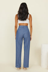 Twin Flame Hose Blau