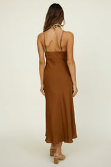 Awakenings Maxikleid Braun