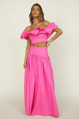SEVEN WONDERS Savannah Maxirock Fuchsia