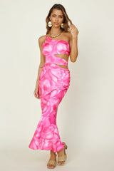 Oceans Apart Maxi-Kleid Pink