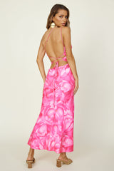 Oceans Apart Maxi-Kleid Pink