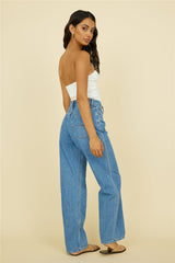LEE 90er Mid Baggy Jeans Blue Saints