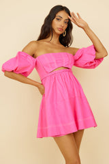 Work For It Kleid Rosa