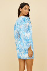 Kiss Kiss Kleid Blau