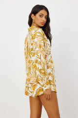 Sommerliebhaber-Shirt Gelb