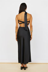 Sunset and Vine Crop Top Schwarz