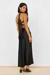 Sunset and Vine Cropped Top Schwarz