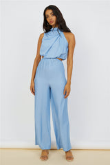 Song Of My Heart Jumpsuit Blau