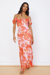 Deep Dawn Maxikleid Rosa