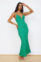 Maxikleid La Bella Vita Grün