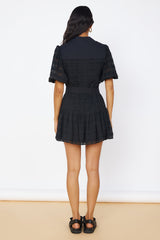 Süße Serenade Kleid Schwarz