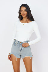 Blooming Beauty Bodysuit Weiß