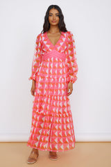 Traumhaftes Maxikleid Rosa