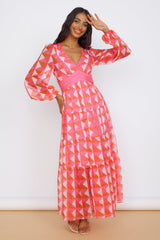 Traumhaftes Maxikleid Rosa