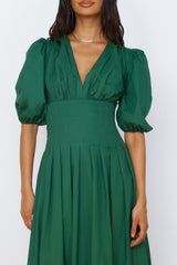 Maxikleid "Nature's Escape" Grün