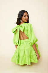 HELLO MOLLY Sweetest Treat Minikleid Limette