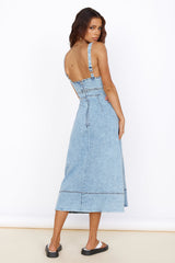 Wanting You Midikleid Denim