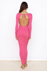 Just Believe Maxikleid Rosa