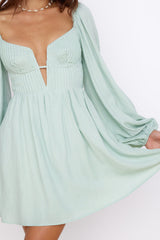 You Are My World Kleid Salbei