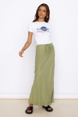 ROLLA'S Vivre Sa Vie Baby Rib Tee Weiß