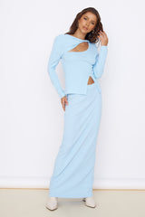 Garten Eden Top Blau