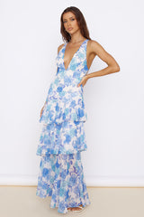 Foolish One Maxikleid Blau