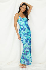 Maxikleid "Tiefseetaucher" Blau
