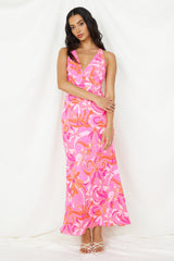 Pinky Promise Maxikleid Rosa