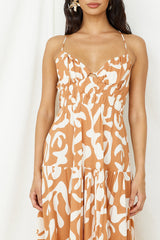 Lover Of Love Maxi-Kleid Braun