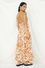 Lover Of Love Maxi-Kleid Braun