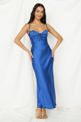 Roaming Girl Maxikleid Blau