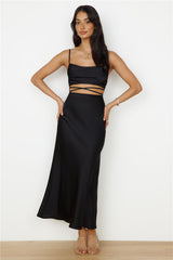 Carmela Maxikleid Schwarz