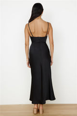 Carmela Maxikleid Schwarz