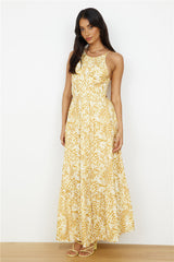 Take You Home Maxikleid Gelb