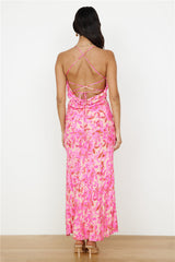 Maxikleid "Forgetting You" Rosa