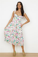 All Day Midikleid Multi