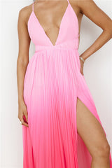 HELLO MOLLY Liebesbrief an dich Maxikleid Pink
